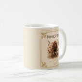 Irischer Setter Kaffeetasse (VorderseiteRechts)