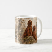 Irischer Setter Kaffeetasse (VorderseiteRechts)