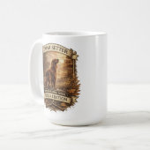 Irischer Setter Kaffeetasse (Vorderseite Links)