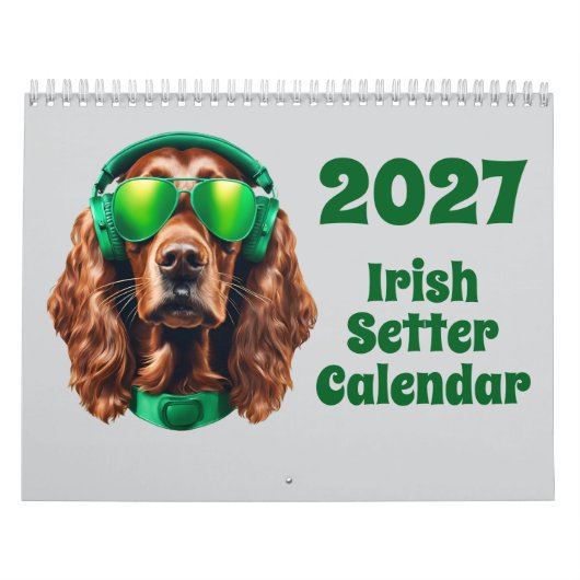 Irischer Setter-Kalender Kalender (Titelbild)
