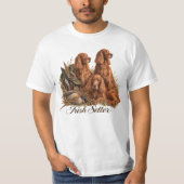 Irischer Setter ,Kunst T-Shirt (Vorderseite)