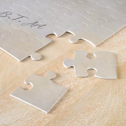 irischer Setter mit Fasant Puzzle (Seite)