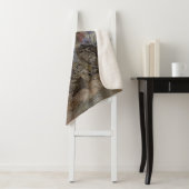 irischer Setter mit Holzhaken Sherpadecke (Beispiel)