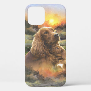 irischer Setter mit Welpe Case-Mate iPhone Hülle