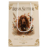  Irischer Setter Mittlere Geschenktüte (Rückseite)