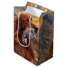 Irischer Setter Mittlere Geschenktüte