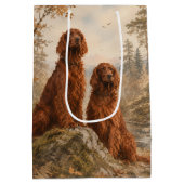  Irischer Setter  Mittlere Geschenktüte (Rückseite)