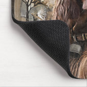 Irischer Setter Mousepad (Ecke)