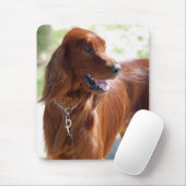 Irischer Setter Mousepad (Mit Mouse)
