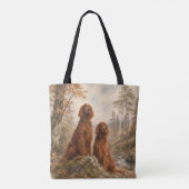  Irischer Setter  Tasche (Rückseite)