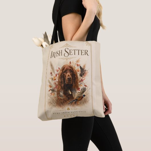 Irischer Setter Tasche (Von Nahem)