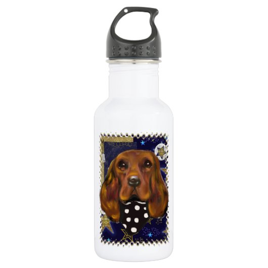 IRISCHER SETTER TRINKFLASCHE (Vorderseite)