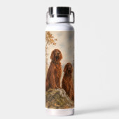 Irischer Setter Trinkflasche (Rückseite)