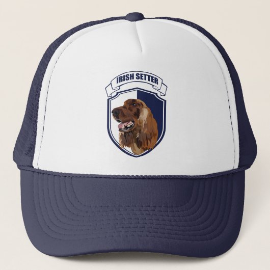 irischer Setter Truckerkappe (Vorderseite)