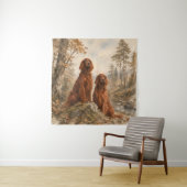 Irischer Setter Wandteppich (Beispiel)