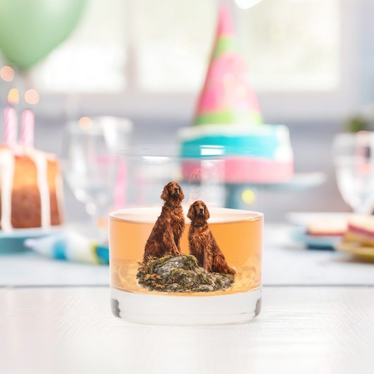 Irischer Setter Whiskyglas (Insitu (Geburtstag))