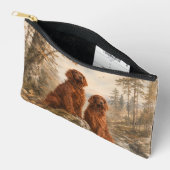 Irischer Setter Zubehörtasche (Offen)