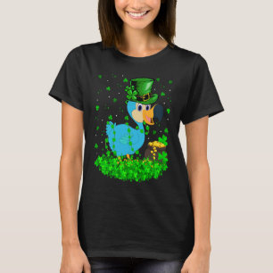 Irischer Shamrock Kobold Dodo Vogel St. Patrick's  T-Shirt