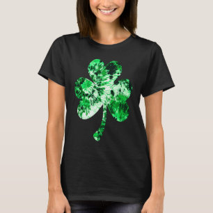 Irischer Shamrock Tie Dye Frohen St. Patrick's Day T-Shirt