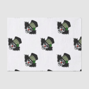 Irischer Skeleton Clown Seidenpapier