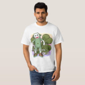 Irischer Sockenaffe T-Shirt (Vorne ganz)