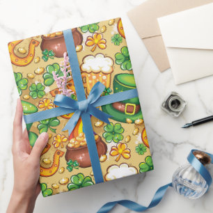 Irischer Spaß  Geschenkpapier