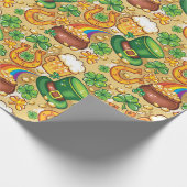 Irischer Spaß Geschenkpapier (Ecke)