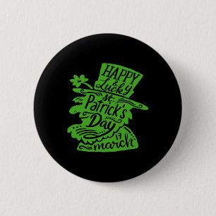 Irischer St Patricks Day D und Boozy Button