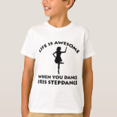 irischer stepdance Tanz T-Shirt (Vorderseite)