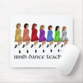 Irischer Stepptanz-Lehrer - Regenbogen Mousepad (Mit Mouse)