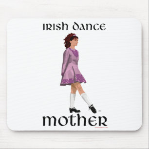 Irischer Stepptanz Mutter - Mauve Mousepad