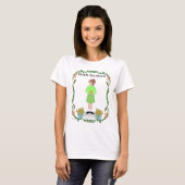 Irischer Stepptänzer bei Feis T-Shirt (Vorne ganz)
