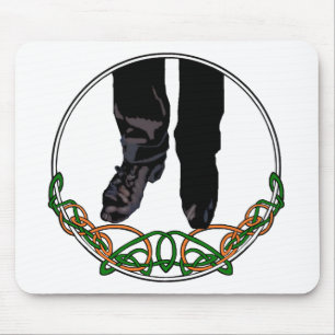Irischer Stepptänzer - männlich Mousepad