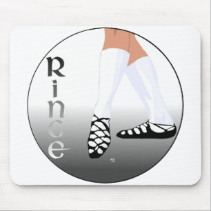 Irischer Stepptänzer - Soft Shoe - Rince Mousepad