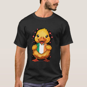 Irischer Stolz Irische Wurzeln Süße Ente Herz Irla T-Shirt