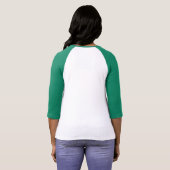 irischer Stolzherzschlag-Kleeblatt-T - T-Shirt (Schwarz voll)