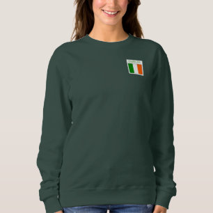 Irischer Sweatshirt Dublin Shamrock