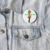 Irischer Tanzen-Knopf Button (Beispiel)