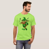 Irischer Tanzen-Kobold-T - Shirt (Vorne ganz)