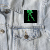 Irischer Tänzer Button (Beispiel)