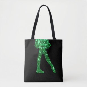 Irischer Tänzer doppelseitig Tasche