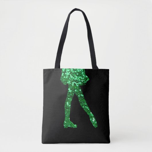 Irischer Tänzer doppelseitig Tasche (Vorderseite)
