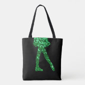 Irischer Tänzer doppelseitig Tasche (Rückseite)