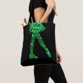 Irischer Tänzer doppelseitig Tasche (Von Nahem)