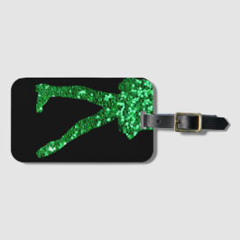 Irischer Tänzer Gepäckanhänger