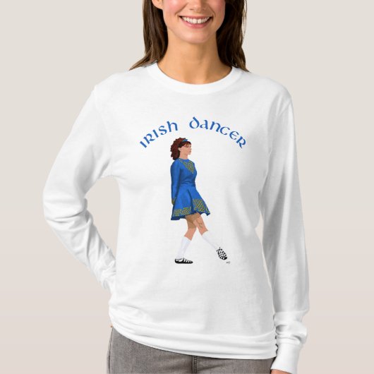 Irischer Tänzer T-Shirt (Vorderseite)