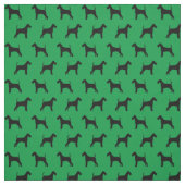 Irischer Terrier-Silhouette Stoff (Muster)