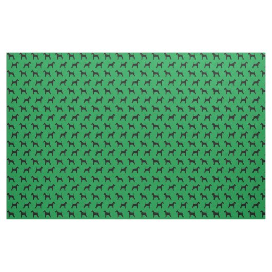 Irischer Terrier-Silhouette Stoff (Fat Quarter (45,7 x 55,9 cm))