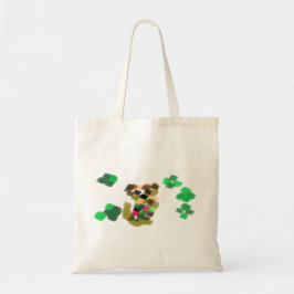 Irischer Terrier St. Patrick's Day Spaß Tragetasche