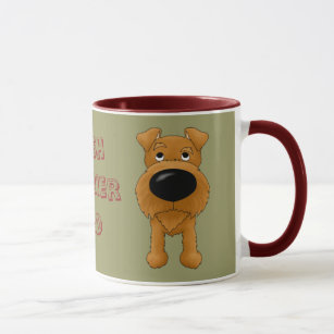 Irischer Terrier-Vater-Tasse Tasse